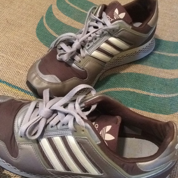 adidas Other - Adidas Brown & Gold ZXZADV Size  10